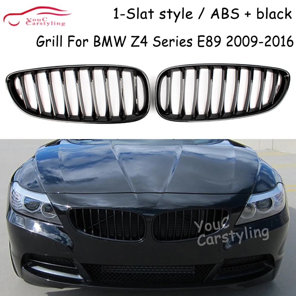 

E89 Grille Front Bumper Kidney Grills for BMW Z4 Series E89 2009 - 2016 2-door Coupe Convertible Bumper Hood Car Styling Grill