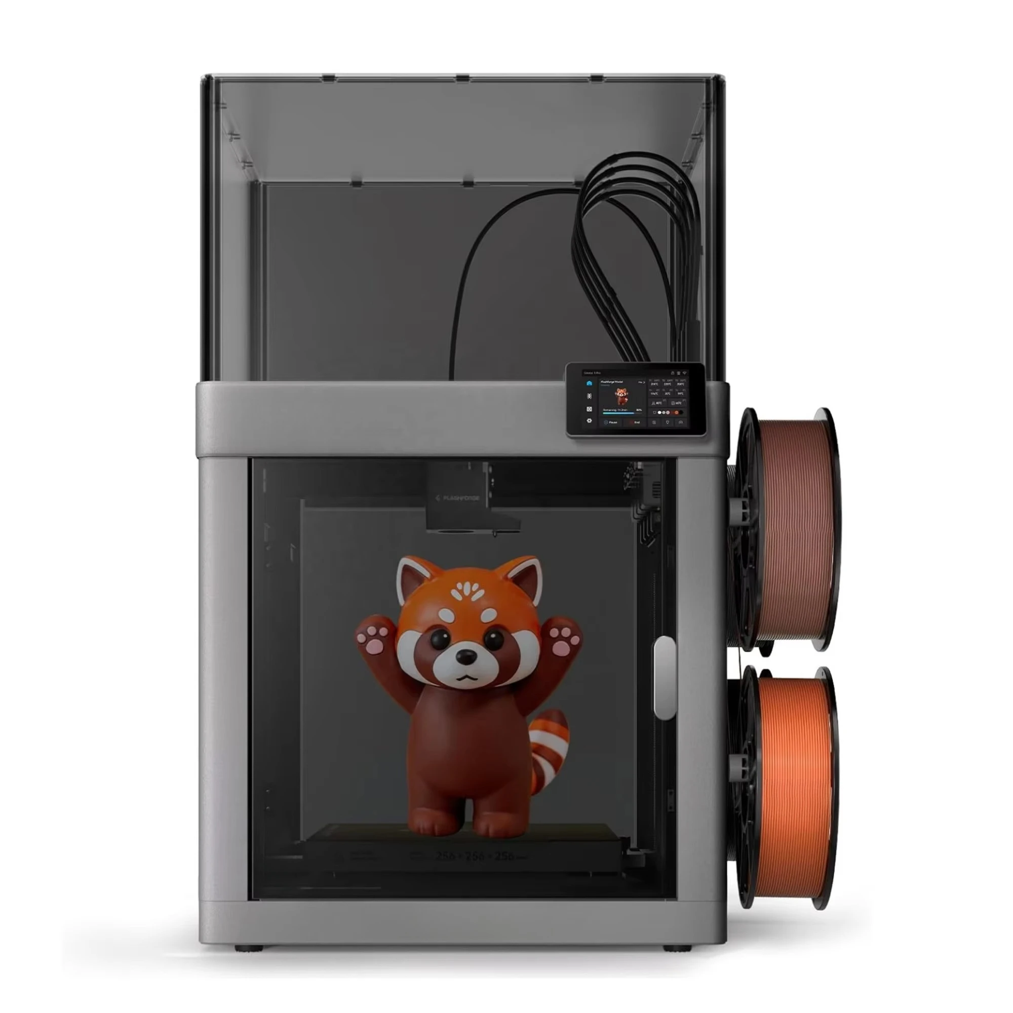 5 Pro 3D Printer 4 Toolhead Enclosed High Speed Multi Material Multi-Color FDM 3D Printer