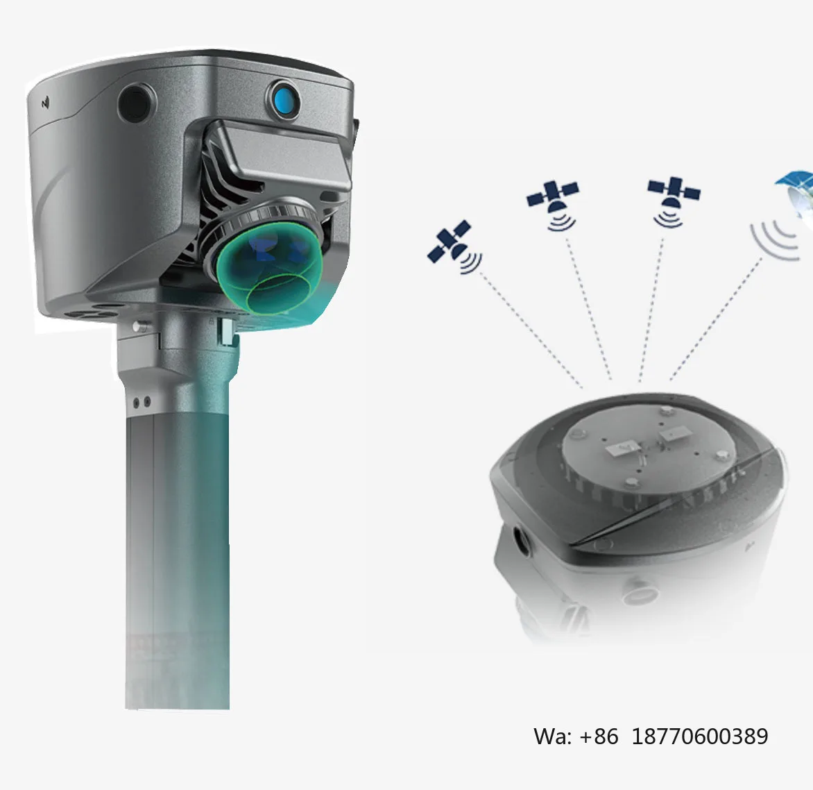 High Precision 3D Handheld Slam RTK Hi-target V6/V700S/Srtk SLAM RTK Receiver Support GPS GLONASS Galileo Beidou 1408 Channels