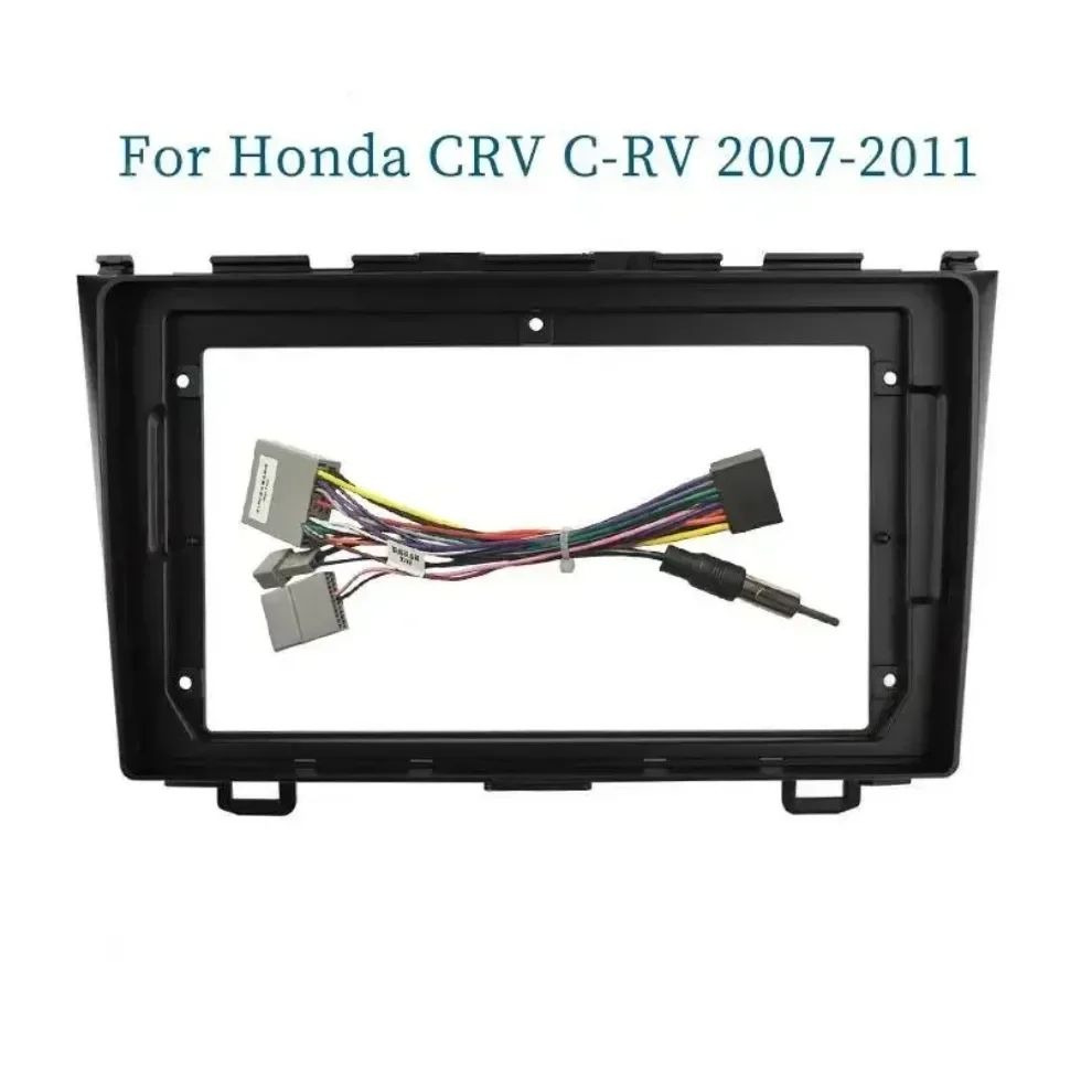 

Для Honda CRV CR-V 2007-2011 9 дюймов Автомобильная Рамка адаптер Canbus Box декодер Android