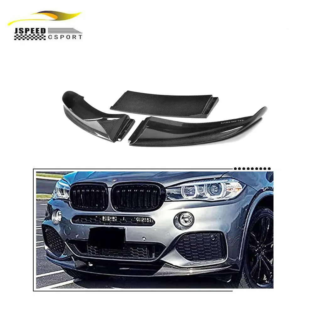 

Suitable for BMW X5 F15 M-SPORT X5M 2014-2018 Carbon fiber front bumper lip