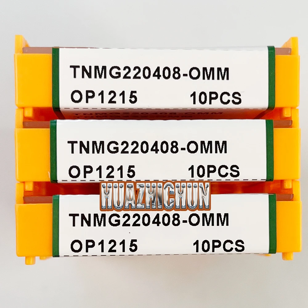 HUAZHICHUN TNMG220408-OMM OP1215 CNC Carbide Inserts For M