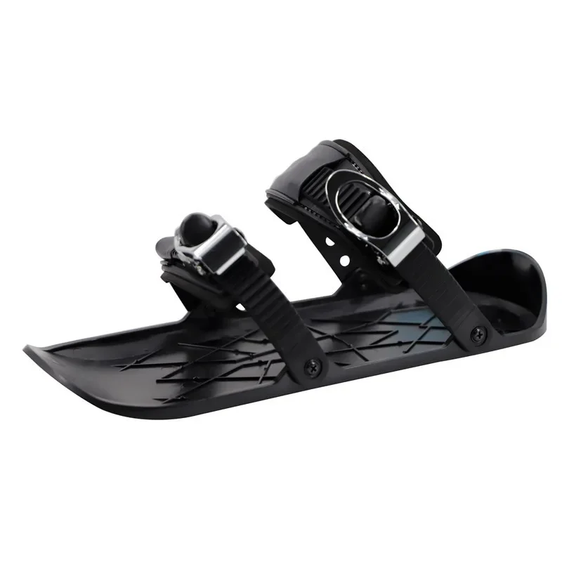 Mini Pattini Da Sci Corti Regolabili – Snowblade In ABS E Nylon Per Adulti, Con Custodia