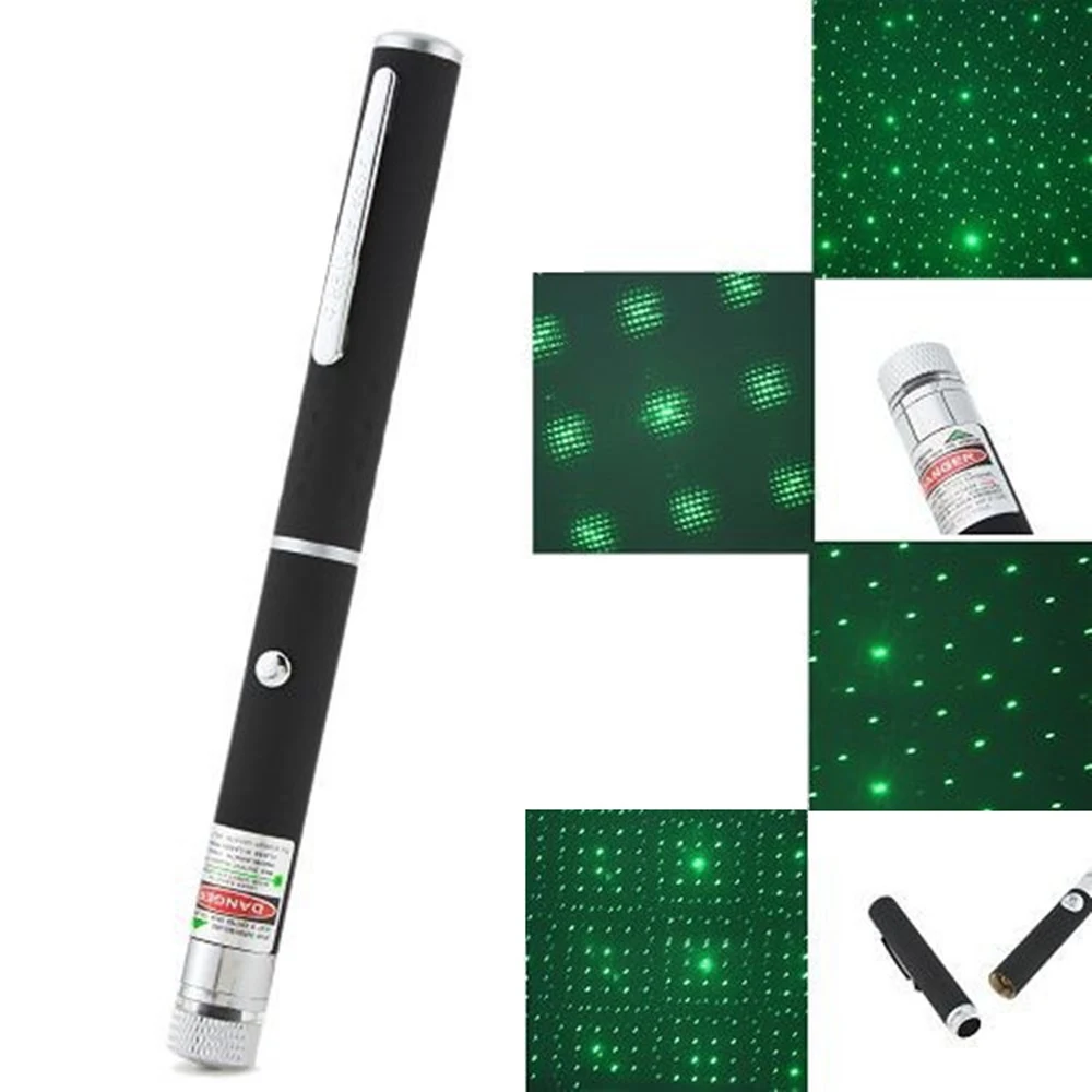 (Do not provide batteries)Cat Keychain Fun Green Light Portable Laser pointer LED Training Torch Pet Cat Tickle Toy Flashlight