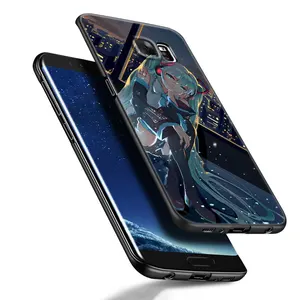 Adorable coque de téléphone en silicone noir H-Hatsune M-Miku pour Samsung Galaxy S20 S23 FE S21 S22 S24 Ultra S10 Lite S8 S9 Plus S7 Edge 10 meilleures coques de téléphone Samsung Mimco en vente - No 5