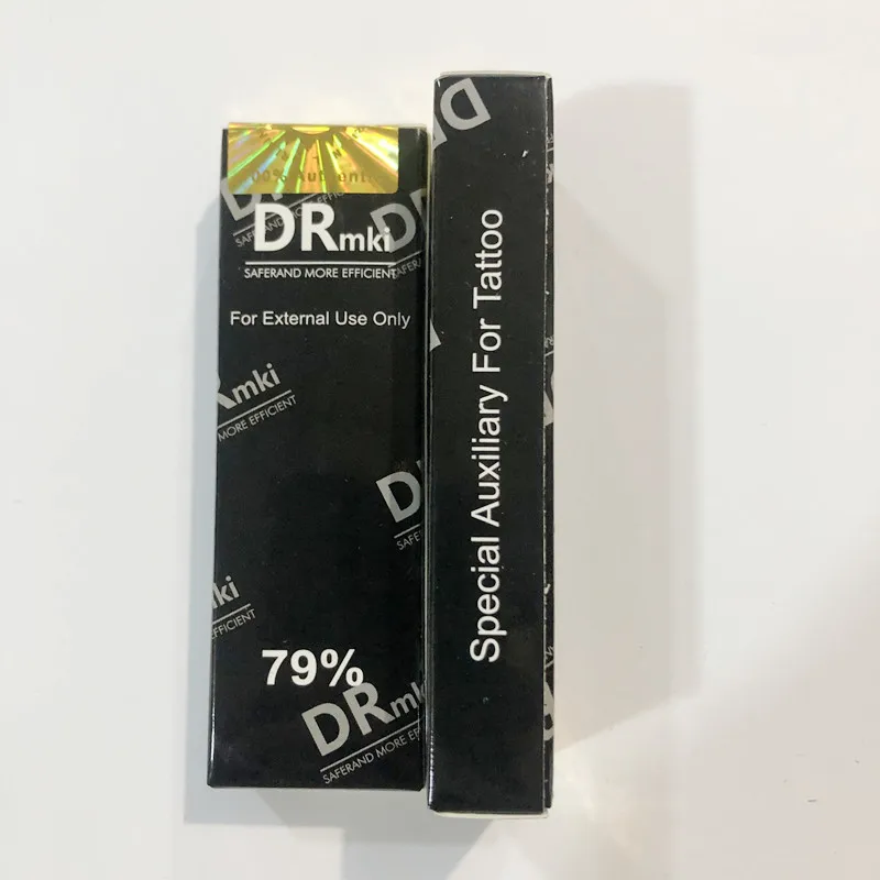 New Arrival high-quality 79% DRmki Tattoo Cream Before Permanent Makeup Piercing Eyebrow Lips Body Skin 10g