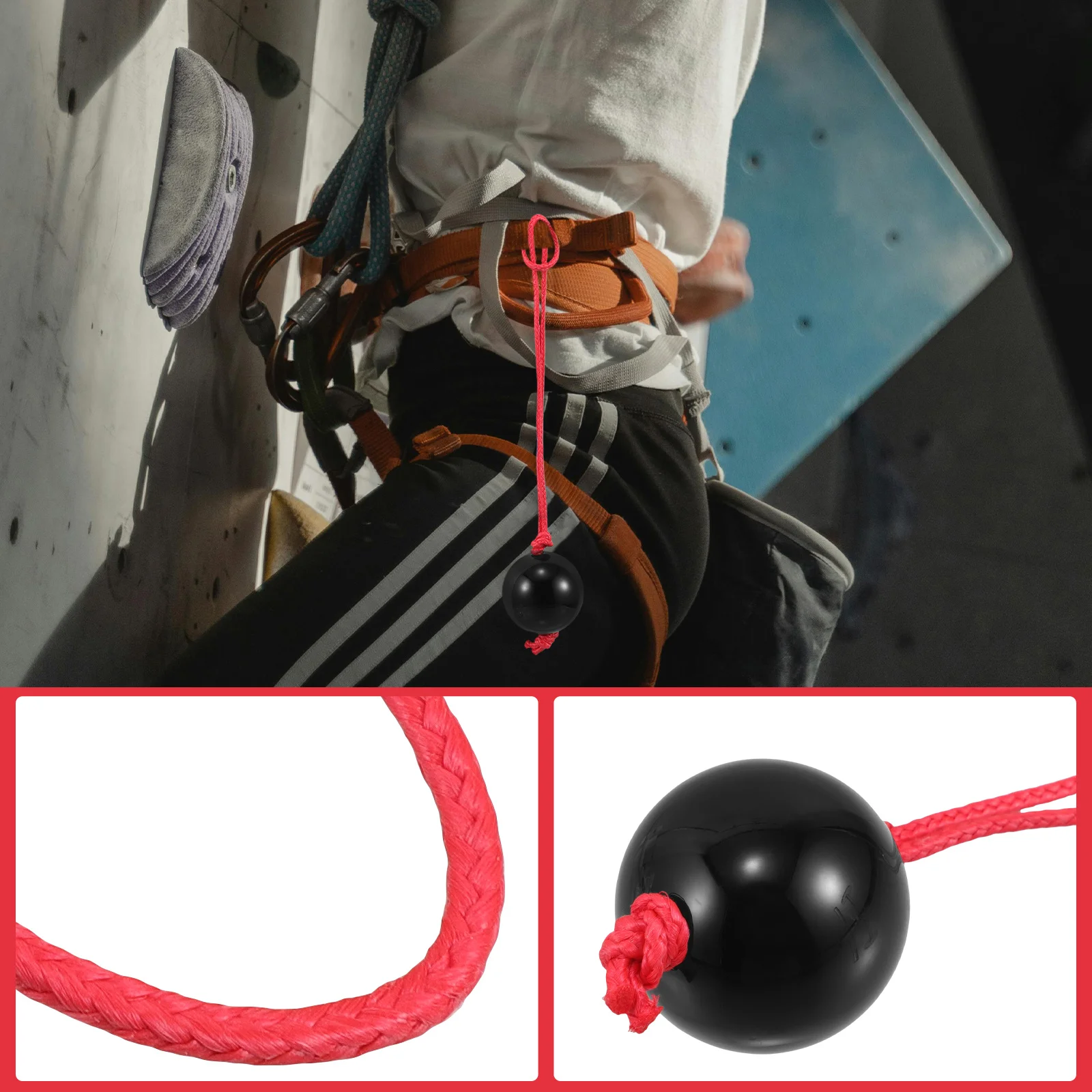 كرة تسلق أربوريال حبل عالي متسلقي الأشجار في الهواء الطلق تزوير معدات التسلق الانتعاش متعددة الوظائف #2