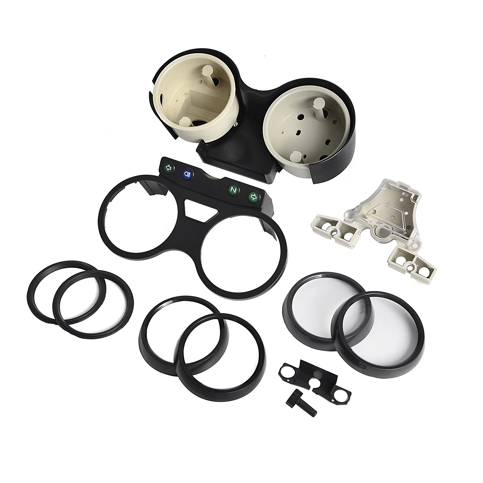 For Yamaha YBR125ED 2005-2009 Speedometer Tachometer Gauge Cover YBR 125 YBR 125ED 2005 2006 2007 2008 2009