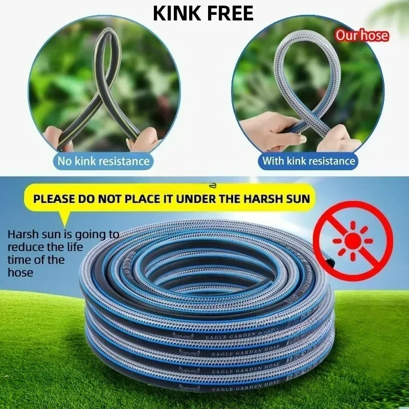 

Настраиваемый садовый противопрочный на skręcenia, аксессуары для мойки автомобилей, трубка ПВХ, прочный садовый звено для полива, 3-ва