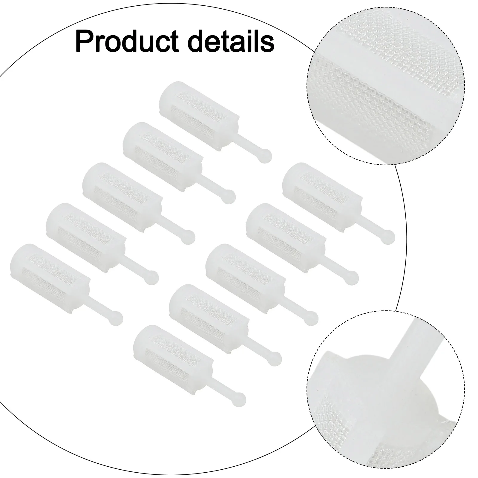 Professional Paint Application Tool Spray Filter Fine Mesh White Paint Strainer 120 Mesh Lightweight Construction