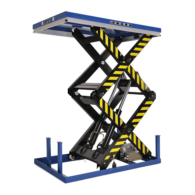 Electric hydraulic scissor lift platform Small manual mobile household barrier-free lift Car lift