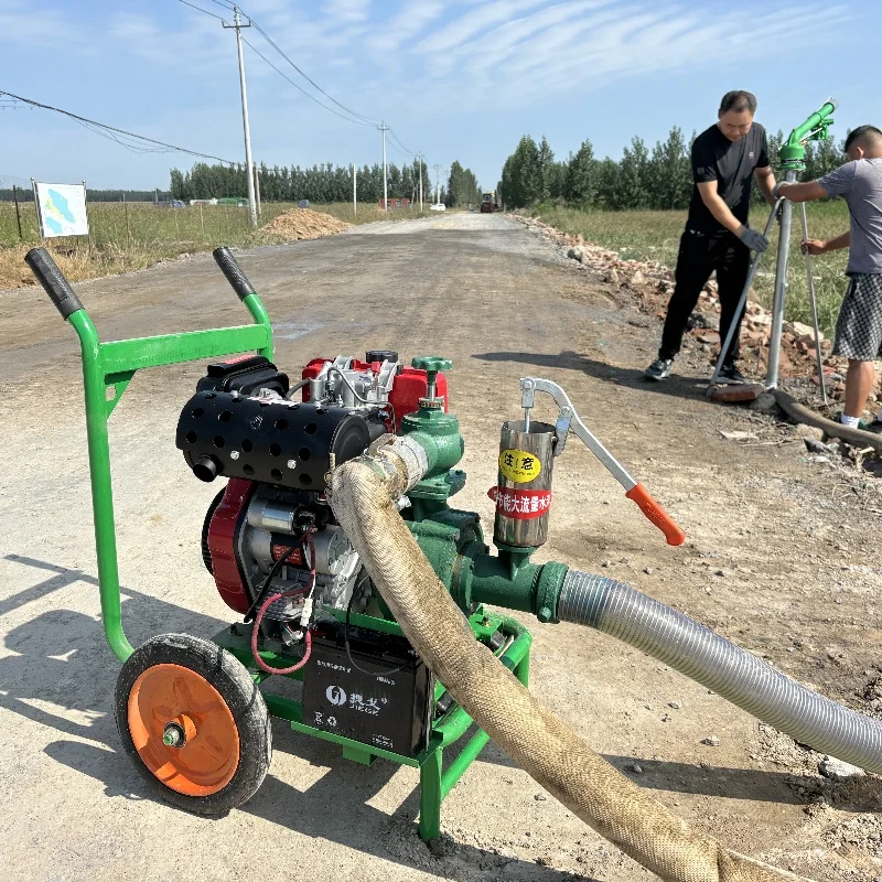 

Irrigation Agriculture Farm Garden Portable 2 Inch 3 Inch High Flow Diesel Water Pumps for Sale