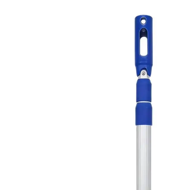 Pértiga telescópica de limpieza, pértiga telescópica para piscina, pértiga de limpieza de aluminio, herramienta de limpieza, herramientas de jardinería, aleación de aluminio engrosada