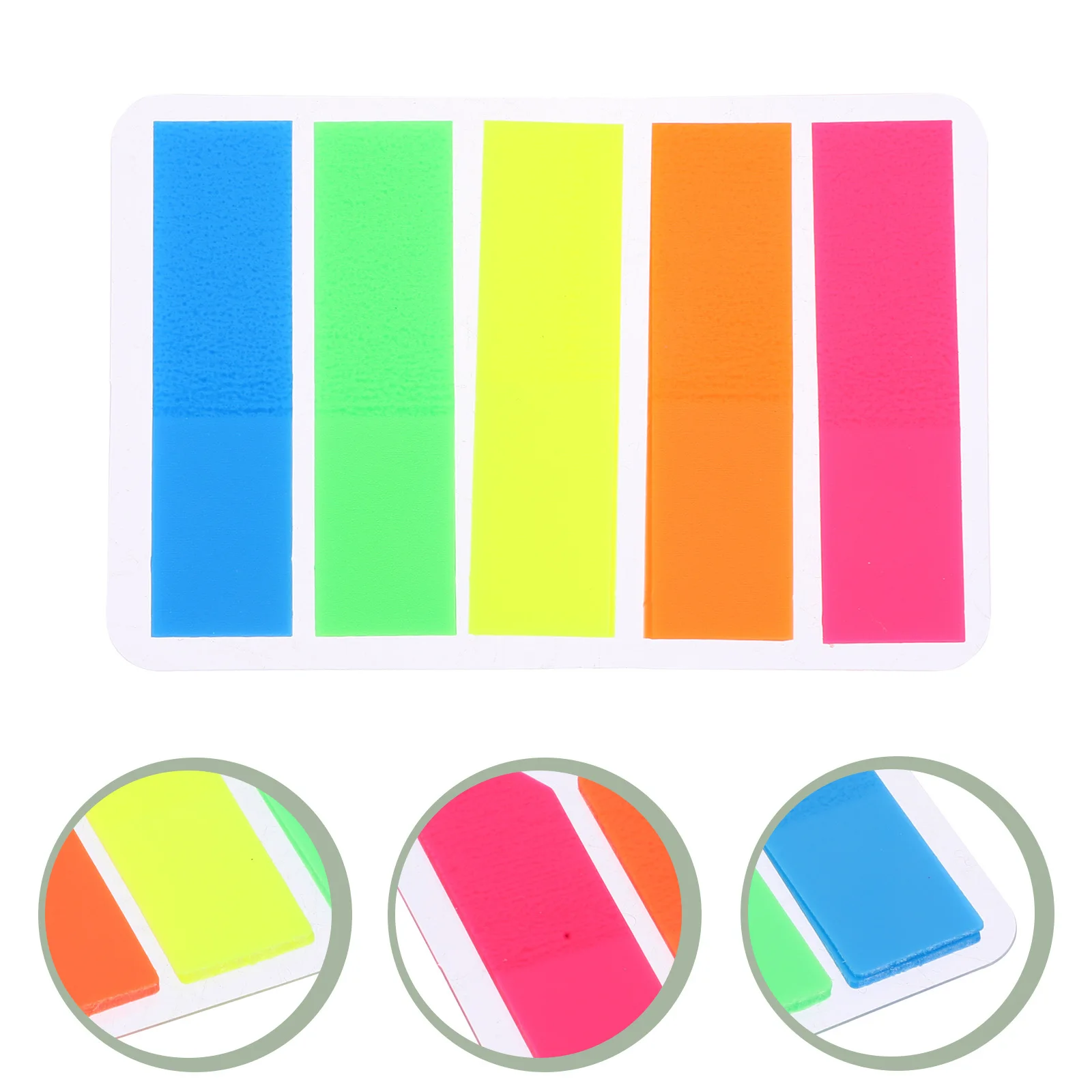 

2000pcs Sticky Tabs Multi-Function Page Markers Convenient Label Stickers For Office School Study Organizers Notepads