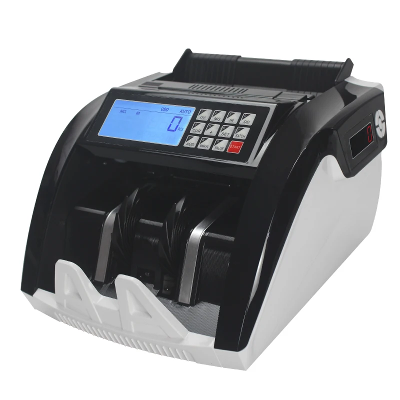 1MG/3MG 5800D2 Billet Counter Newest Money Counter Fake Notes Detector IQD Contadora De Billetes Cash Counting Machine
