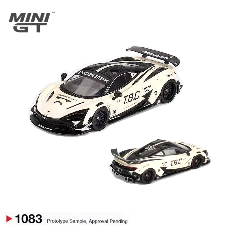 Minigt 1:64 McLaren 720S BMW M5 S15 Lamborghini modèle de voiture en alliage de Simulation