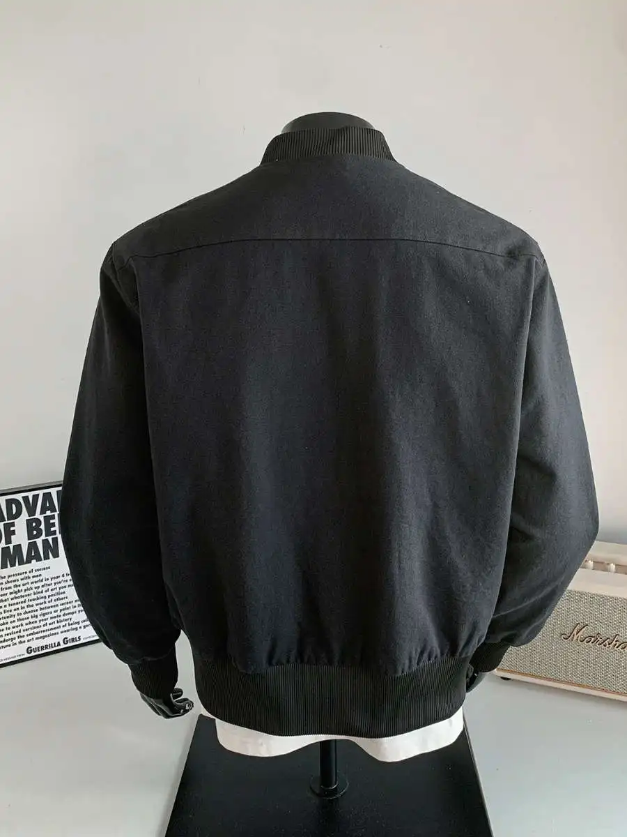 秋冬新作ヘビーウェイトデコンストラクトウォッシュジャケットハードマンワークウェアトップコットン厚手韓国風メンズアウター