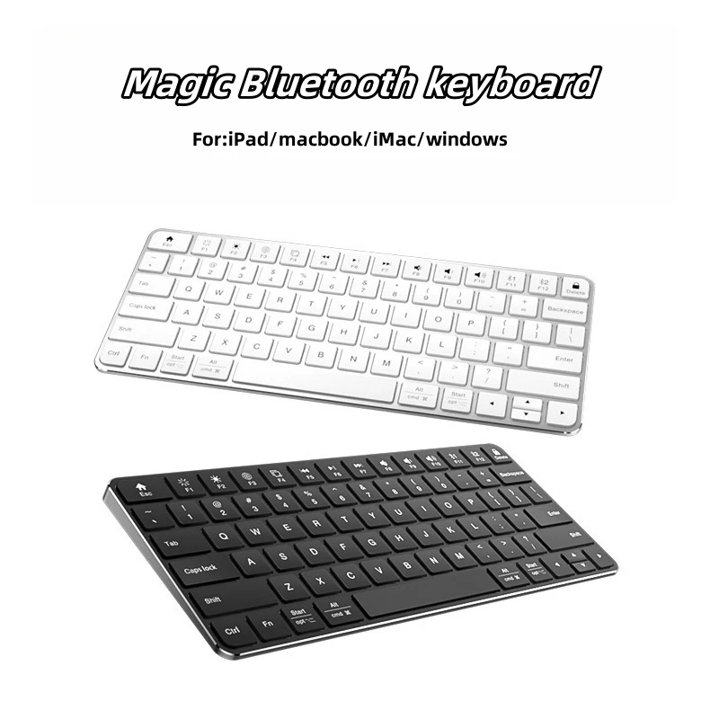 

78key wireless Bluetooth Magic keyboard Office portable lightweight long life for mac/ tablet /windows