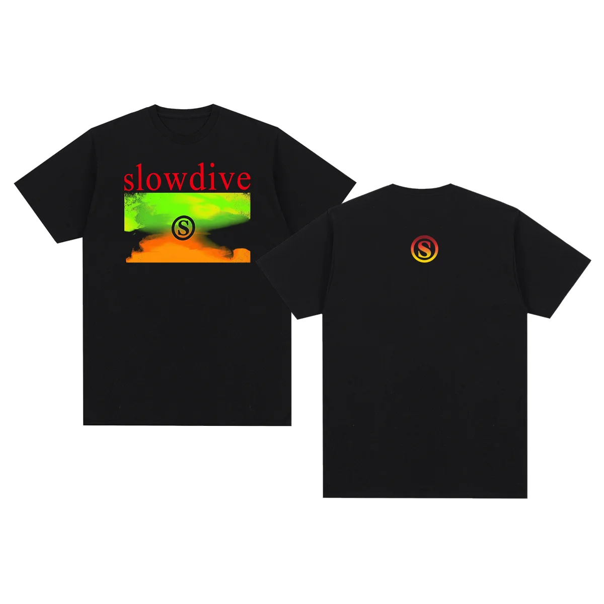 Фото Винтажная футболка Slowdive JUST FOR A DAY, классическая хлопковая мужская футболка Alison 1991 Tour 90s, новая футболка, женские топы