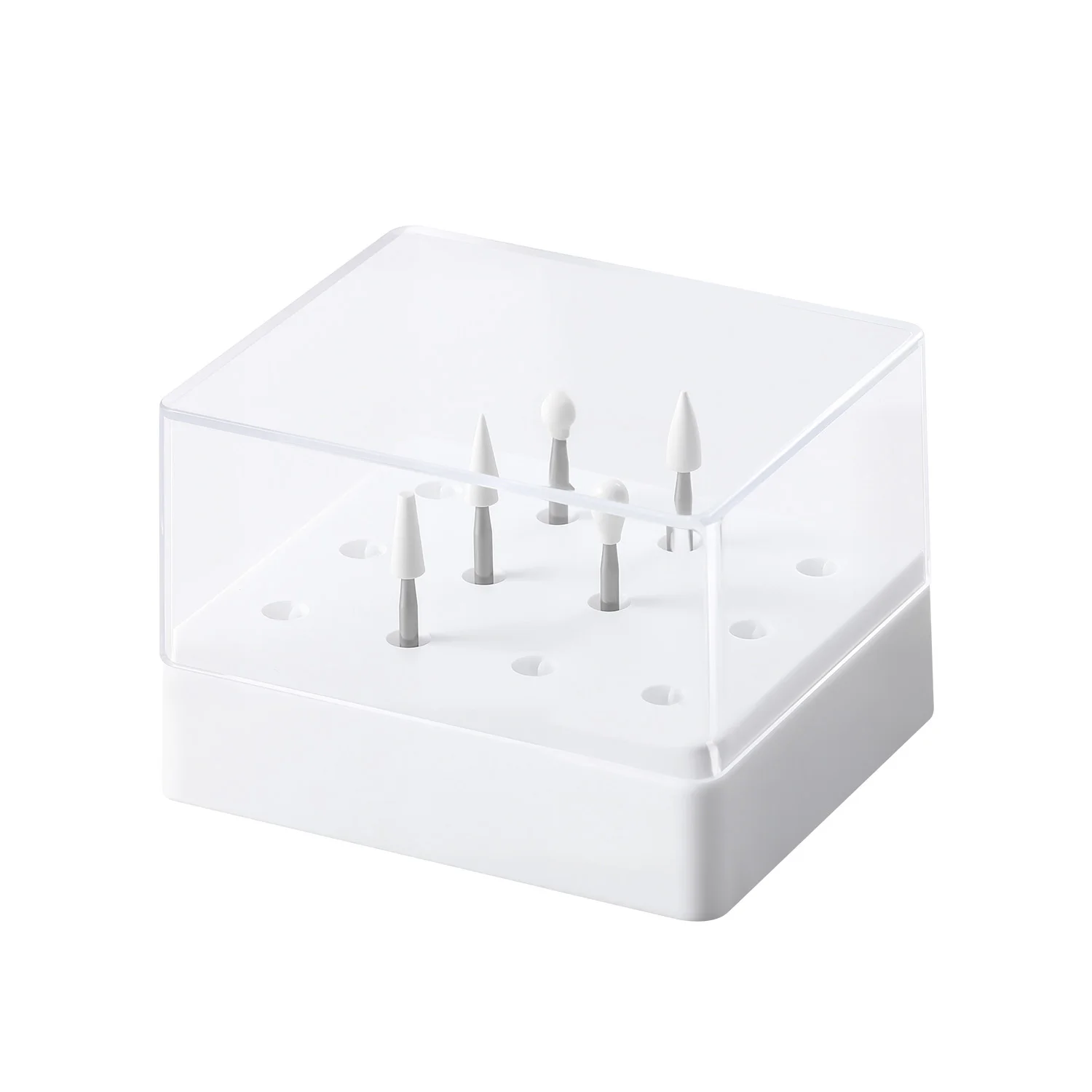 

5 шт./упак. стоматологический полировщик с белыми камнями FG полировальные боры конус пламя круглой формы для высокоскоростного наконечника 1,6 мм лабораторные инструменты AZDENT