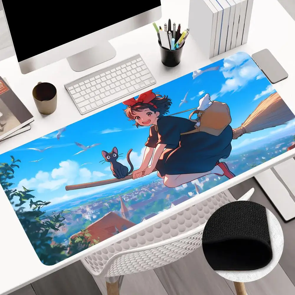 Anime For K-Kiki D-Delivery S-Service MINISO Mouse Pad Anime Game Mouse Pad Computer Desk Pad Office Carpet Laptop Mouse Pad