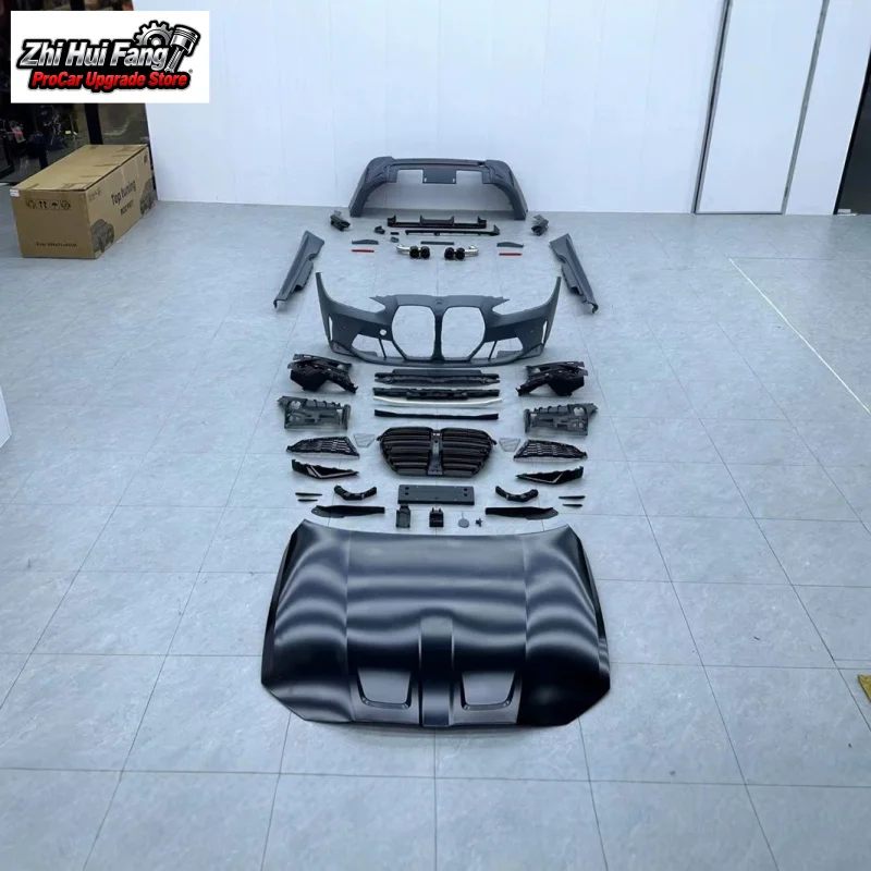 

Suitable for BMW 4 Series G22/G23/G26 Modification Upgrade M4 Big Surround Engine Cover Tailpipe Rear Bumper Front Bumper Grille
