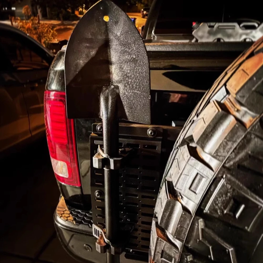 CARTRIMHOME Akcesoria Samochodowe Off-Road Panel Molle Mocowanie Quick Fist Zestaw Zacisków Stałe Klamry Uchwyt Narzędzia Sprzęt — zdjęcie 3