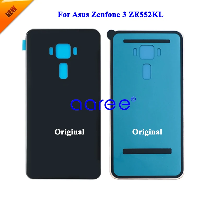 Battery Cover For ASUS Zenhone 3 ZE552KL Back Housing For AUS Zefone 3 ZE552KL Back Housing Door With adhesive