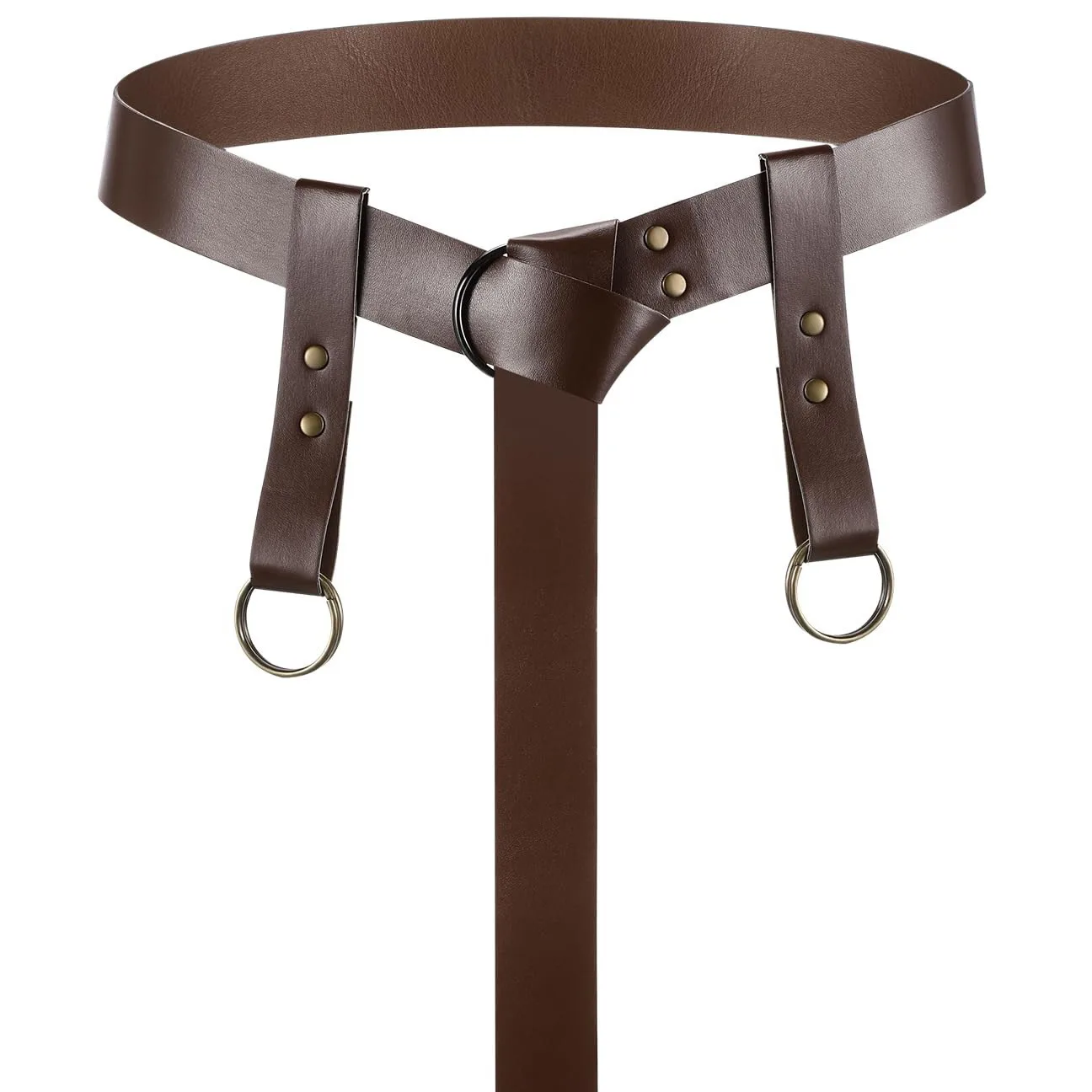 Viking Characters Act All Saints' Day Larp Middle Ages Attachment Belt Dress up Costume Jack Belt Attachment