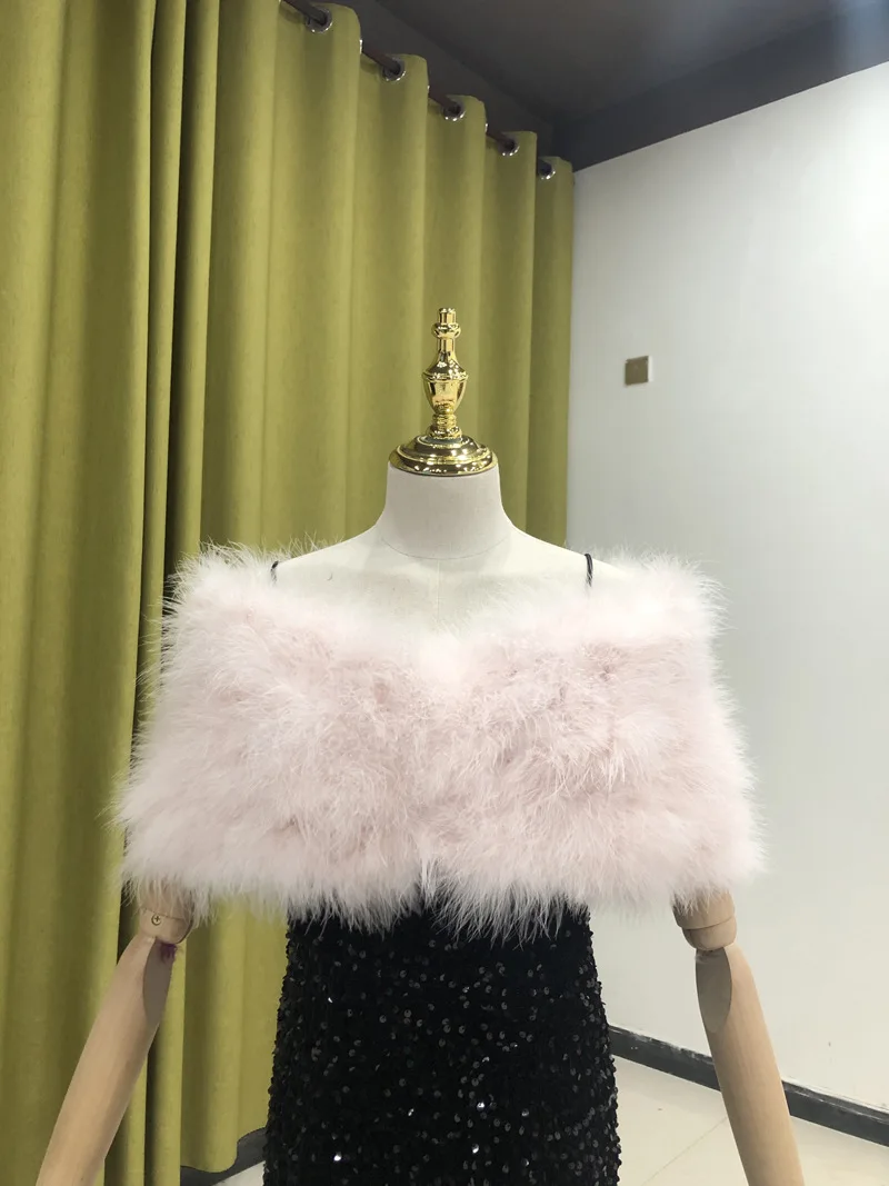 chales-en-plumes-d'autruche-veritable-boleros-de-mariage-elegants-et-moelleux-enveloppes-de-mariee-robes-de-soiree-capes