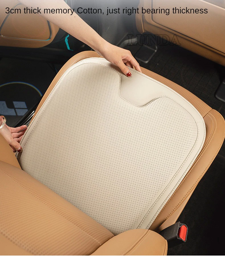 Car Seat Cushion leather Non-slip Seat Protection Pad Seat Cover For BMW F30 F31 F32 F34 F20 F21 F07 F10 1 3 5 7 Series X1 X3