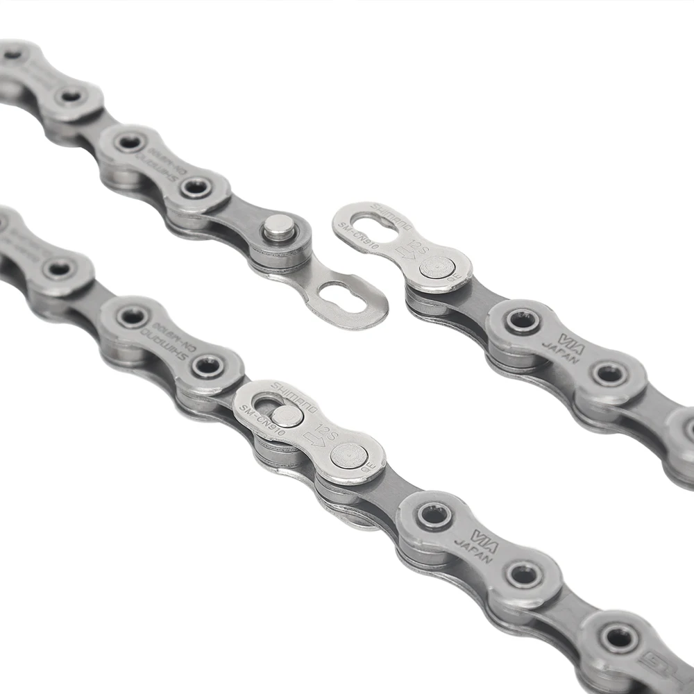 SHIMANO XTR CN M9100 MTB Chain 12 Speed 126 Links with Quick-Link 12V HG Chain for Mountain Bike Original Bicycle Parts