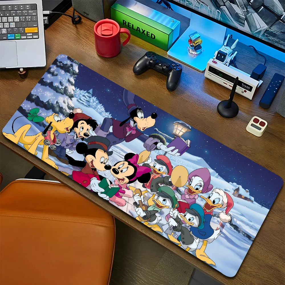 1PC M-Mickeys Mouse Christmas Non-slip Mouse Pad Suitable For Office Computers Laptops E-sports Game Desk Mats XXL Keyboard