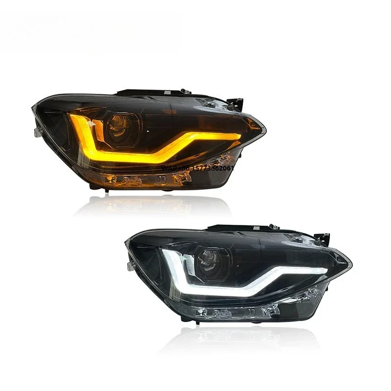 

Комплект из 2 светодиодных фар для автомобилей, подходят для систем освещения BMW 1 серии F20 (2012-2015), светодиодные фары в сборе