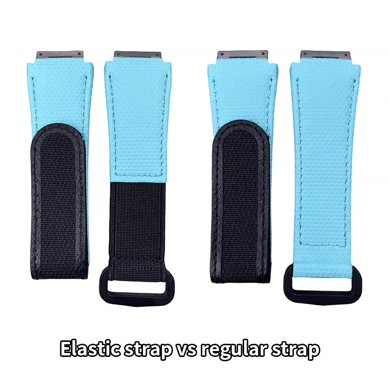 Richard Miller 남성용 DIY 커스텀 팔찌, 불소 고무 탄성 나일론 스트랩, FMK 시계 밴드, RM011RM030 RM67-01 RM59-01 RM007 035