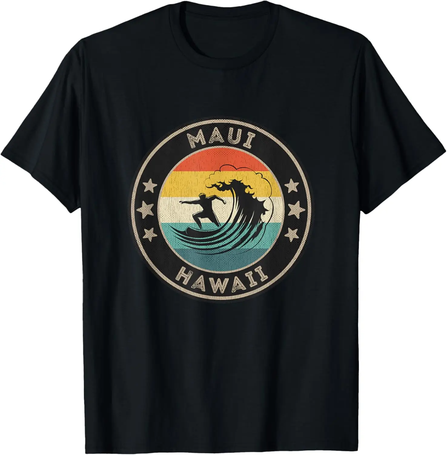 Рубашка Maui Hawaii, мужская футболка с рисунком Maui Surfer, женская футболка Maui