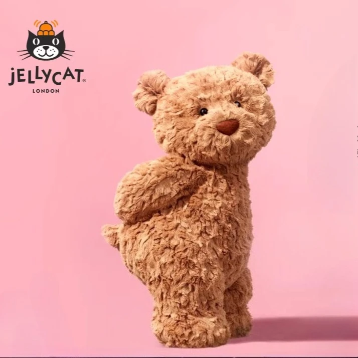 Британский Jellycat Barcelona медведь плюшевая игрушка успокаивающая кукла Кукла Qixi Фестивальный подарок подарок на день рождения подарок