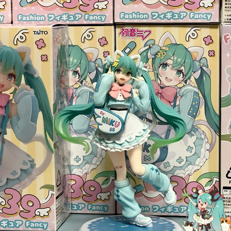 أزياء تايتو الأصلية بيابرو فوكالويد هاتسون ميكو فانسي فير. شخصيات كرتونية من مادة PVC، نموذج قابل للجمع، لعبة أطفال Kt