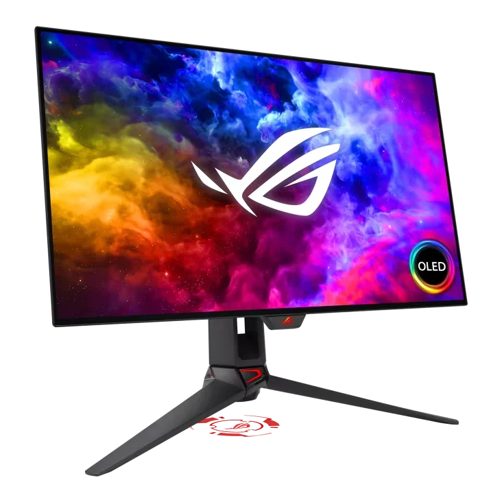 Gaming PC Monitor OLED ROG PG27AQDM Swift OLED 240Hz 2560x1440 QHD 0.03ms Gaming Monitor Gaming Screen HDR10 Esports DISPLAY