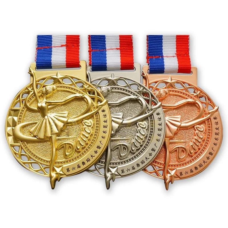 School Ballet Competition Metal Dance Medal, Indian Dance National Dance Competition Medal Gift