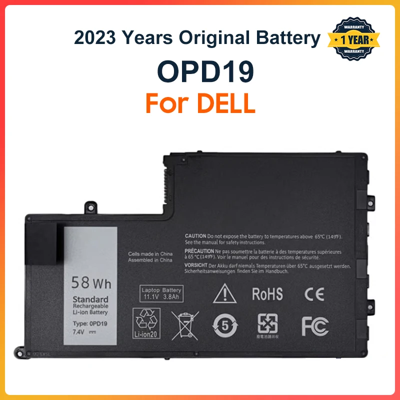 

0PD19 OPD19 Battery For DELL Inspiron 14 15 14-5447 15-5547 3450 3550 5448 5545 5547 5445 TRHFF 58DP4 86JK8