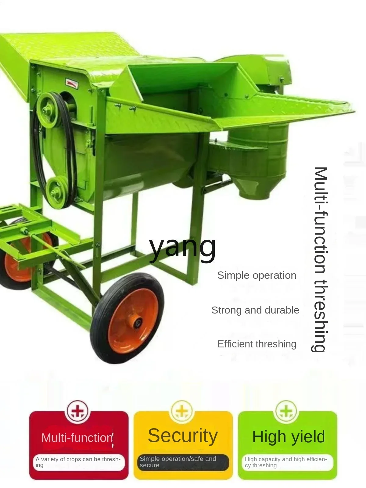 LM متعددة الوظائف آلة الدرس الاغتصاب المنزلية الصغيرة الأرز القمح حصادة فول الصويا الزراعية