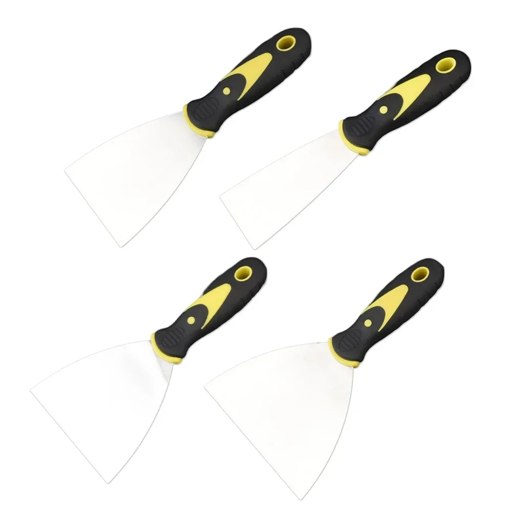 

​1/4pcs Putty Cutter Stainless Steel Scraper Shovel Paint Tools Repair Cracks Fill Holes Scrape Paint Construction Tools Parts