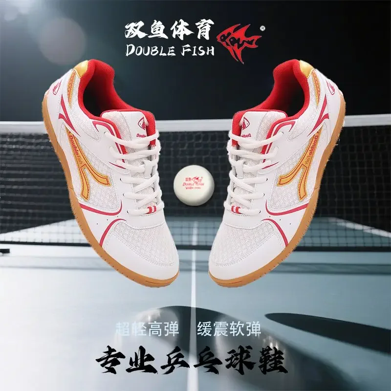 

Новые профессиональные кроссовки для настольного тенниса и бадминтона 2026 года от оригинального бренда: высокое качество, комфорт, противоскользящая подошва для игры в помещении