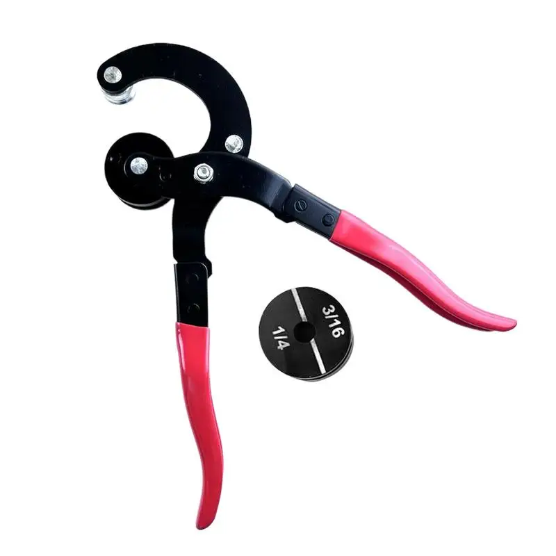 

Tube Bender Iron Pipe Bender Manual 4-in-1 Manual Tubing Bending Tool For Stainless Steel Aluminum Iron Tubes Ergonomic Handle
