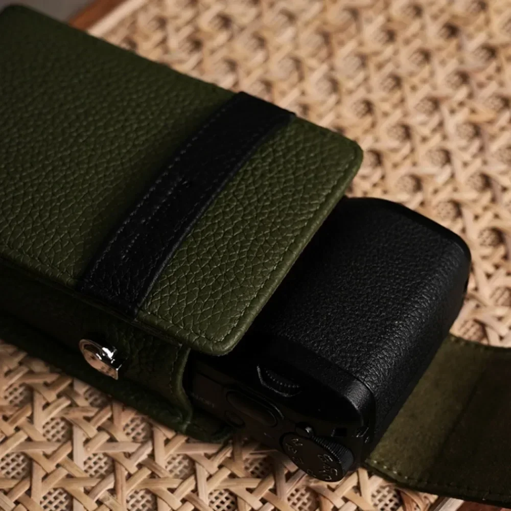 Full Body Fit Genuine leather Digital Camera Case Box Cover for Ricoh GR3 GR1 GR1S GR1V GRD GR GR2 GR3X Camera Bag
