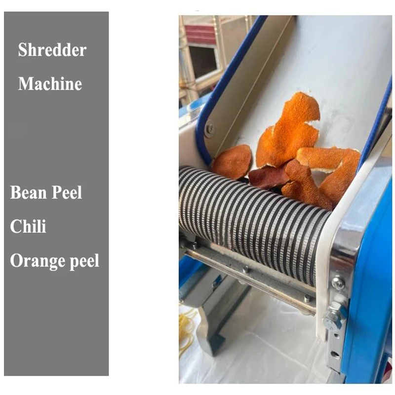 Commercial Electric Herbal Cutter Shredder Chopper Machine Tabletop Small Dry Red Chili Shredder Machine 220V Food Shredder