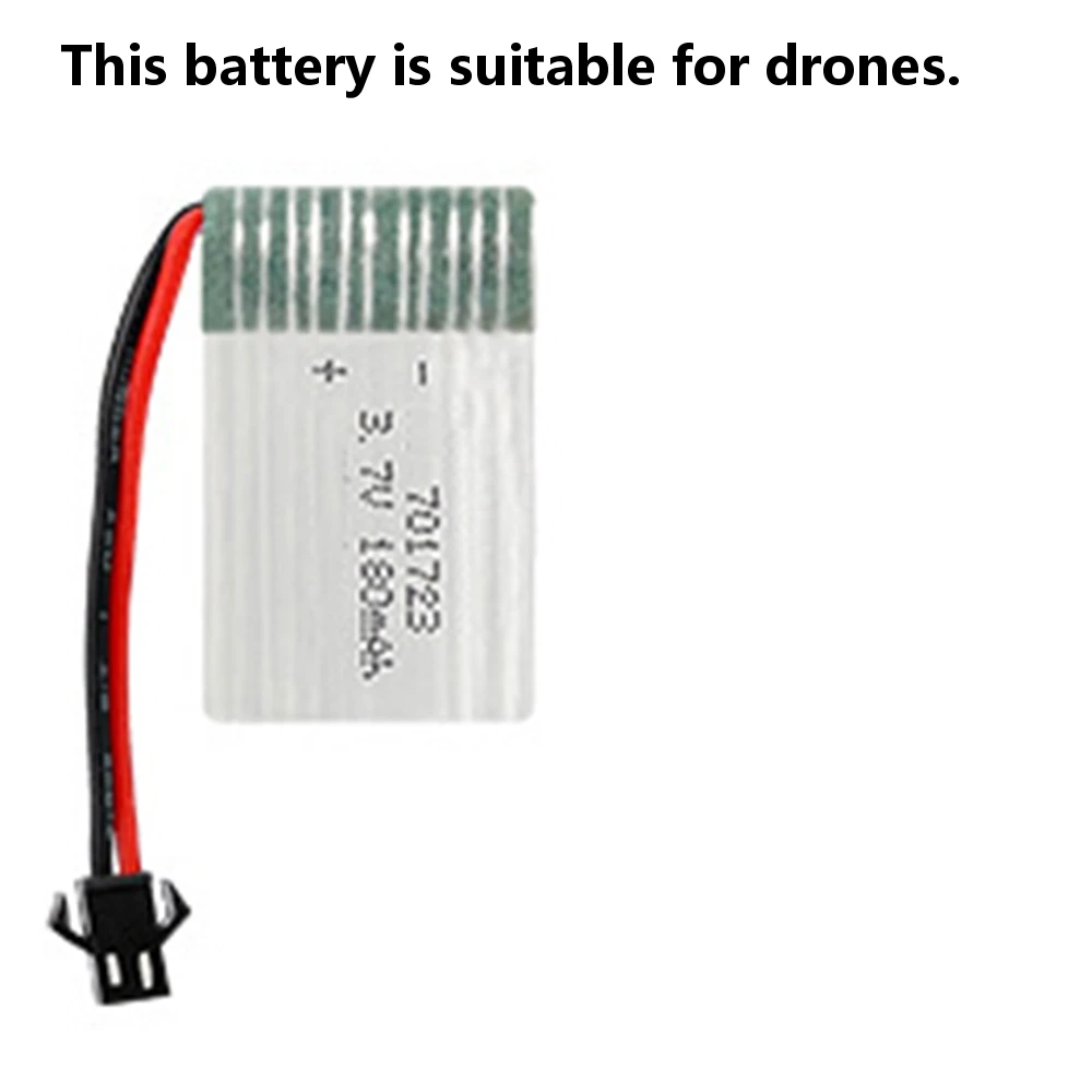 Rechargeable 3.7V 701723 20C 180Mah Li-Polymer Li Battery For X5C X5Sw Remote Control Aircraft Helicopter Models H107D Rc Drone