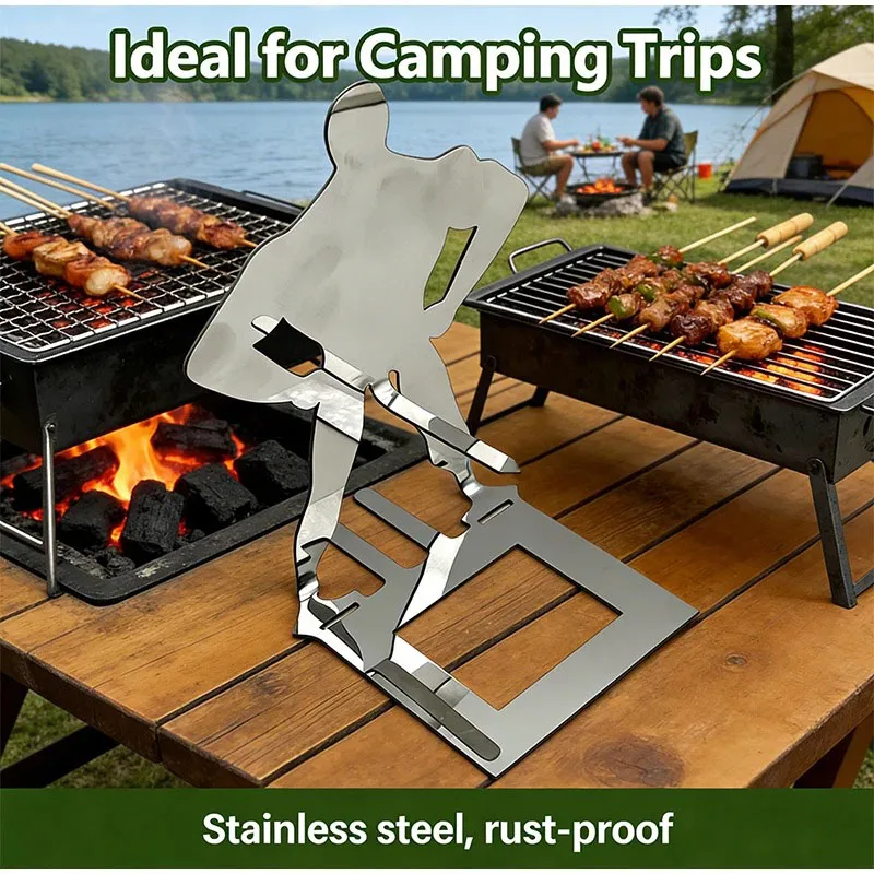 Parrilla reutilizable para salchichas de acero inoxidable para perros - imagen 3