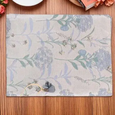 Book Sleeve Fabric Cover Chic Cloth Covers Protection Adjustable Convenient Blue Protector for Student